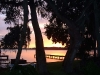 Sunset over lake Sunset over lake